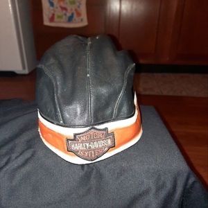 Vintage Harley Davidson Skull Cap